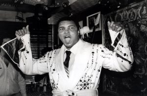 Muhammad Ali at Hard Rock Cafe, 1988
