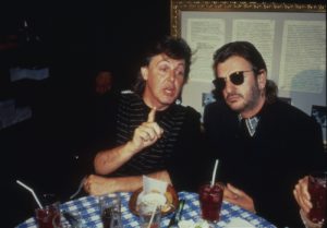 Paul McCartney and Ringo Starr at HRC London