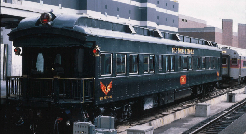 GM&O Car 50 completely restored