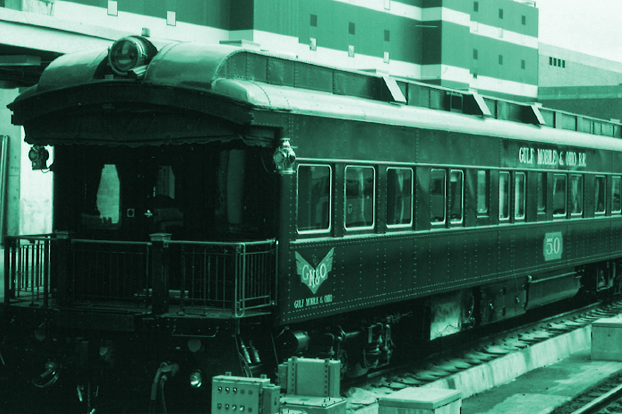 GM&O Car 50 completely restored